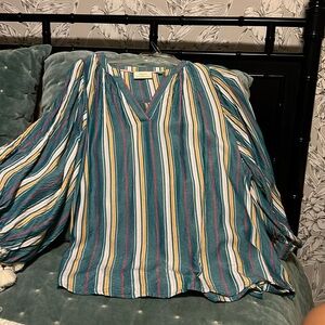 Maeve by Anthropolgie size 1X flowy top